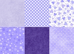 Playtime Flannel Basics Violet 1 Yard Bundle Maywood Studio
